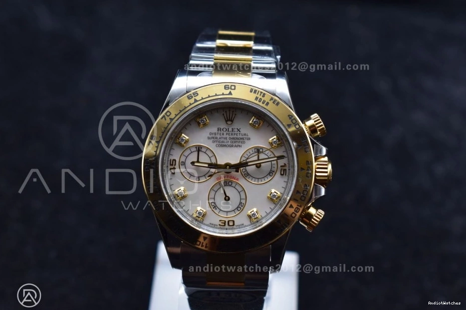 Bracelet Pearl SS Daytona 1:1 740 Best V Diamond on Clean YG 116503 Edition Of Mother Durable White SA4130 Dial 0125